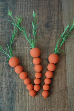 
                    
                        Beaded Wooden Carrots
                    
                