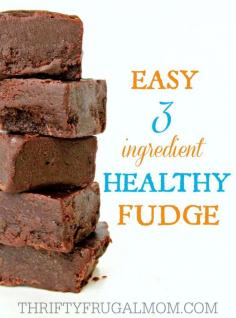 
                    
                        Seriously.  What's not to love about an easy, healthy snack like this fudge?  It's made with just coconut oil, honey and cocoa powder!
                    
                