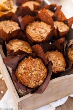 Healthy Oatmeal carrot muffins ... Replace yogurt with buttermilk ...
