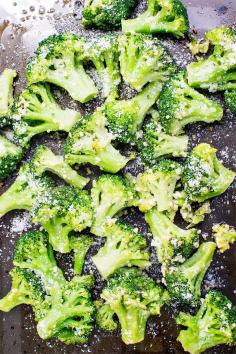 
                    
                        The perfect side dish to any meal! Broccoli baked with olive oil and garlic then sprinkled with parmesan cheese.
                    
                