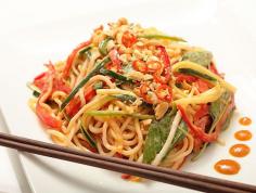 Spicy Peanut Noodle Salad recipe