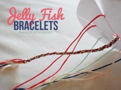 
                    
                        DIY Jellyfish Friendship Bracelets - Oh these bracelets are so fun! My kids love making them! And they are great gifts!
                    
                