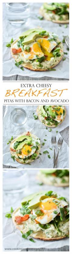 
                    
                        Extra Cheesy Breakfast Pitas with Bacon and Avocado
                    
                