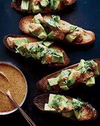 
                    
                        #Vegan Avocado Toasts with Oaxacan Sesame Sauce Recipe on Food & Wine
                    
                