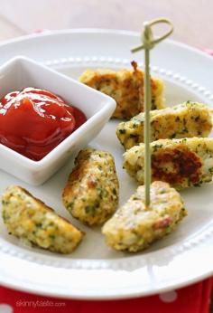 These kid friendly cauliflower tots are so good, they won't realize they are eating cauliflower.