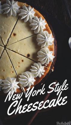 
                    
                        Classic New York Cheesecake Recipe | PasstheSushi.com
                    
                