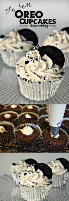 
                    
                        The Best Oreo Cupcakes EVER that will have everyone coming back for more.
                    
                