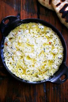 
                    
                        baked ricotta with lemon and thyme ~ oh my, so going to have to try this with some warm italian bread slices! Party time!
                    
                