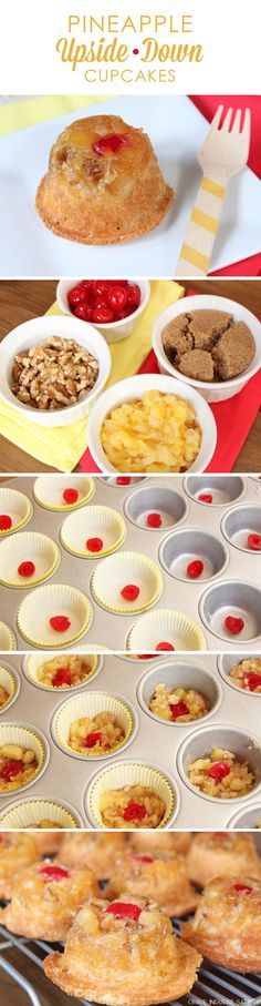 
                    
                        Pineapple Upside-Down Cupcakes Recipe
                    
                
