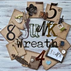 Junk Wreath, Only Problem is Knowing When to Stop Adding Junk!
