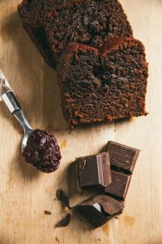 
                    
                        chocolate beetroot loaf cake.
                    
                