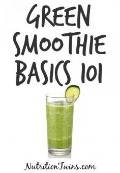 
                    
                        The Easiest & Most Delicious Way To Get Your Greens In The Morning | Green Smoothie Basics 101 | For MORE RECIPES, Fitness & Nutrition Tips please SIGN UP for our FREE NEWSLETTER www.NutritionTwin...
                    
                
