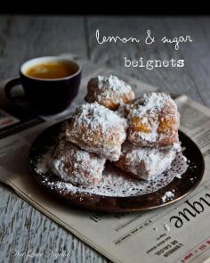 
                    
                        New Orleans Style Lemon & Sugar Beignets
                    
                