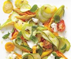 
                    
                        This Sliced Squash Salad is a Healthy Meal Alternative #salad trendhunter.com
                    
                