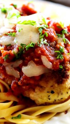 
                    
                        Chicken Parmesan ~ This recipe is simple and packed with yummy flavor!
                    
                