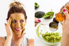 
                    
                        Honey-avocado facial
                    
                