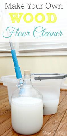 
                    
                        Make Your Own Homemade Wood Floor Cleaner
                    
                