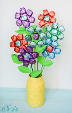 Chocolate Candy Bouquet Tutorial