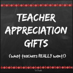 
                    
                        Teacher Appreciation Gifts - what teachers really want! - UCreate
                    
                