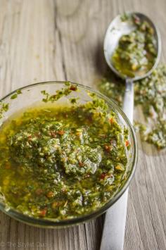 Best Chimichurri  Sauce Texas de Brazil Recipe