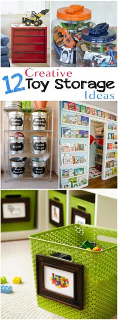 
                    
                        12 Creative Toy Storage Ideas
                    
                