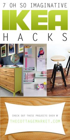 
                    
                        7 Oh So Imaginative IKEA HACKS {DIY Projects} - The Cottage Market
                    
                