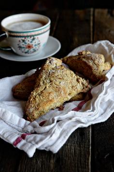 
                    
                        Cinnamon Sugar Maple Scones ~ For tea time or breakfast…or pretty much whenever the mood strikes, enjoy this simple Cinnamon Sugar Maple Scone Recipe on dineanddish.net
                    
                