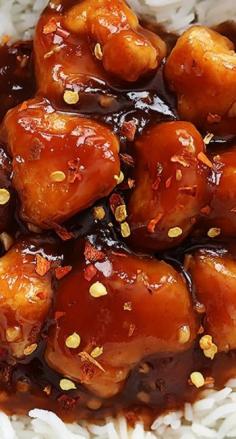 
                    
                        Sweet and Spicy Chinese Honey Sriracha Chicken – better tasting and healthier than take out!
                    
                