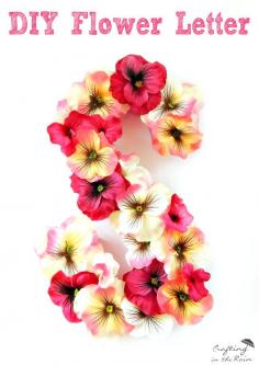 
                    
                        DIY Flower Covered Letters | TodaysCreativeBlo...
                    
                