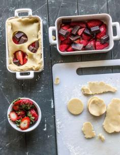 
                    
                        strawberry & chocolate peek-a-boo pie
                    
                