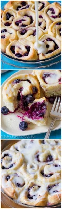 
                    
                        These Blueberry Sweet Rolls are amazing! Get the easy recipe at sallysbakingaddic...
                    
                