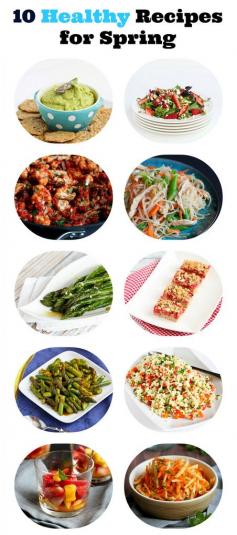 
                    
                        10 Healthy Recipes for Spring...From side dishes to dessert! | cookincanuck.com
                    
                