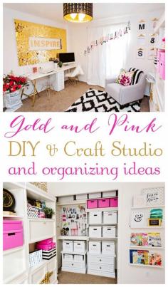 
                    
                        Craft Studio Makeover and organizing ideas
                    
                