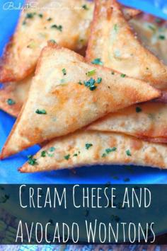 
                    
                        Perfect For Anytime! Done in about 10 minutes! Must Make - Tastes like they are from a restaurant - Love Them! Pin Now Make Later. Cream Cheese and Avocado Wontons Recipe
                    
                