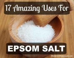 
                    
                        17 Amazing Uses For Epsom Salt. Includes Garden, Bath, Detox and More
                    
                
