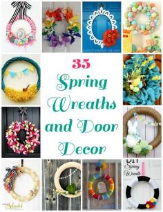 
                    
                        35 Spring Wreaths and Door Decor featured on Four Generations One Roof
                    
                