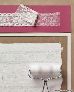 easy lace pattern for custom stationary, cards, ect.