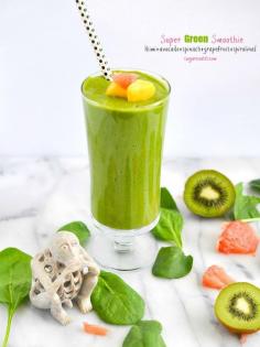 
                    
                        Green Superfood Smoothie - I Sugar Coat It
                    
                