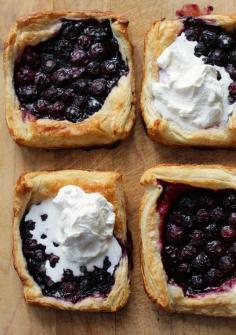
                    
                        Blueberry Puff Pastry Pies
                    
                