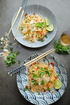 
                    
                        SPICY COCONUT NOODLES
                    
                