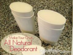 All Natural Deodorant Recipe & Tutorial - artsychicksrule.com