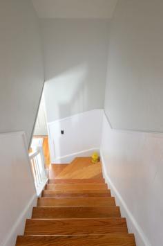 
                    
                        Transforming stairwell with fabric and paint -- Plaster & Disaster
                    
                