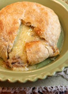 
                    
                        Baked Brie Stuffed with Sauteed Mushrooms and Sweet Onions #recipe
                    
                