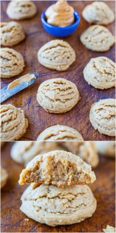 
                    
                        Soft and Puffy Peanut Butter Coconut Oil Cookies - NO Butter & NO White Sugar used in these soft, puffy cookies that are bursting with peanut butter flavor. If you've wanted to start baking with coconut oil, these are so easy!
                    
                