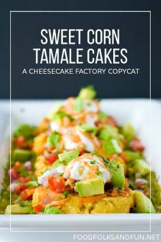 
                    
                        Sweet Corn Tamale Cakes Recipe – The Cheesecake Factory Copycat Recipe #FoodFolksAndFun #CopyCat
                    
                