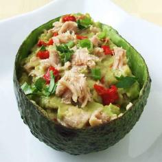 
                    
                        Avocado With Tuna | giverecipe.com | #salad #avocado
                    
                