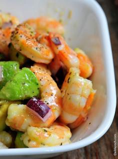 
                    
                        SHRIMP AVOCADO SALAD
                    
                