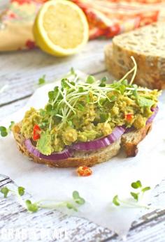 
                    
                        Delight in these filling and flavorful Spiced and Smashed Chickpea and Avocado Sandwiches #MeatlessMonday #vegan
                    
                