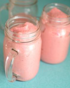 
                    
                        Guilt Free Strawberry Milkshakes for the win (no ice cream needed!!)
                    
                