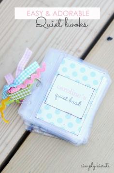 
                    
                        How to make an easy & adorable quiet book | simplykierste.com
                    
                